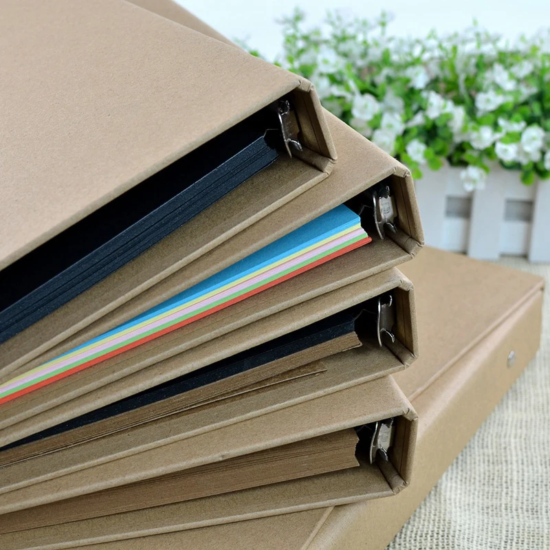 30PagesBlankLooseLeafPhotoAlbumScarpbookHandmadeWeddingDIY