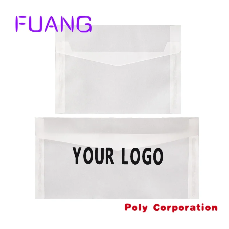 Custom Glassine Paper Bag Compostable Clothing Packaging Bag Sustainable  Multi Purpose Transparent Paper Envelope Manufacturers and Suppliers -  China Factory - Star New Material