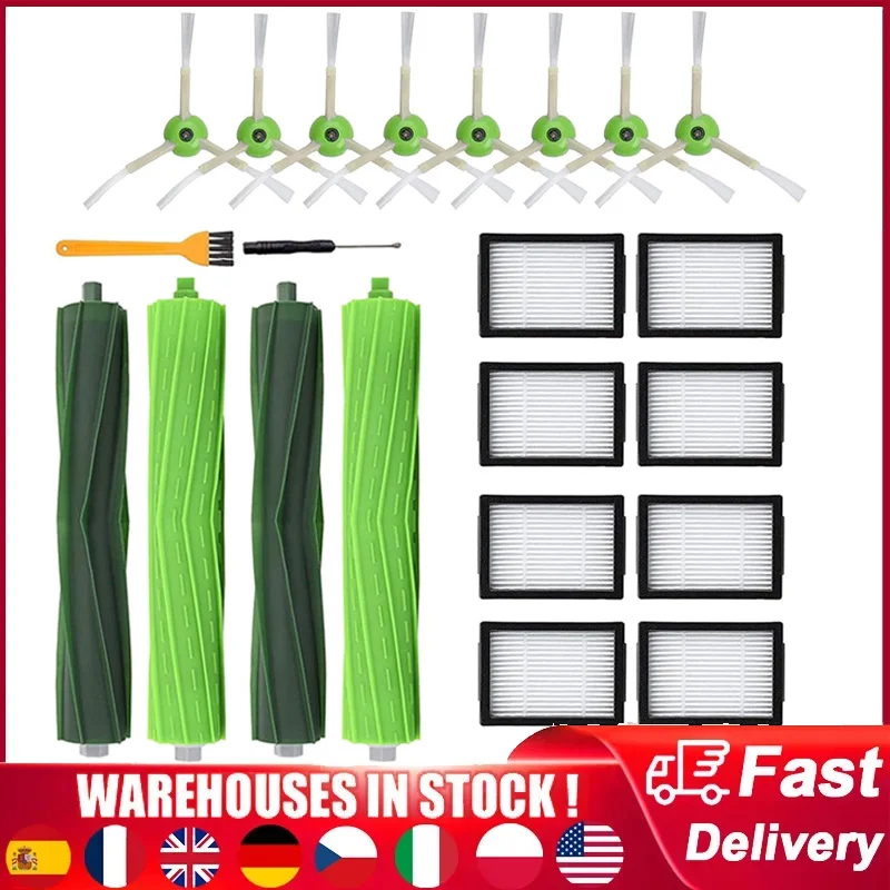 Hepa Filter & Side Brush Vacuum Cleaner Replacement Accessories