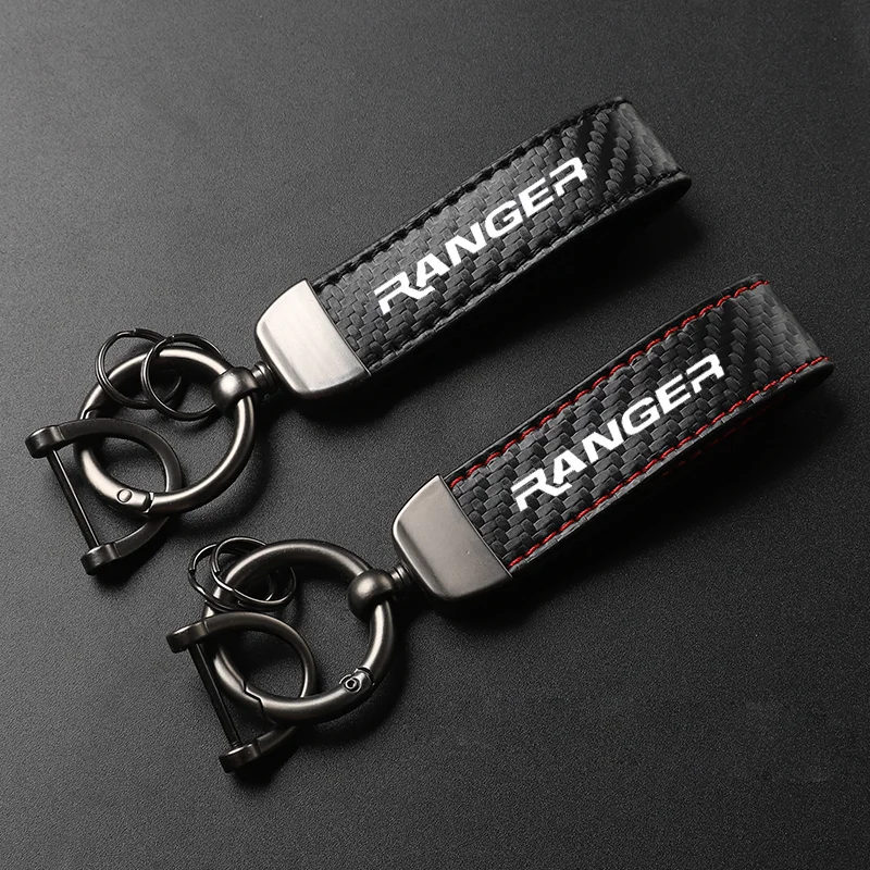 

Car Keychain Horseshoe Buckle Jewelry for Ford Ranger T5 T6 T7 T8 2023 2022 2021 2019-2005 Car KeyChain Accessories