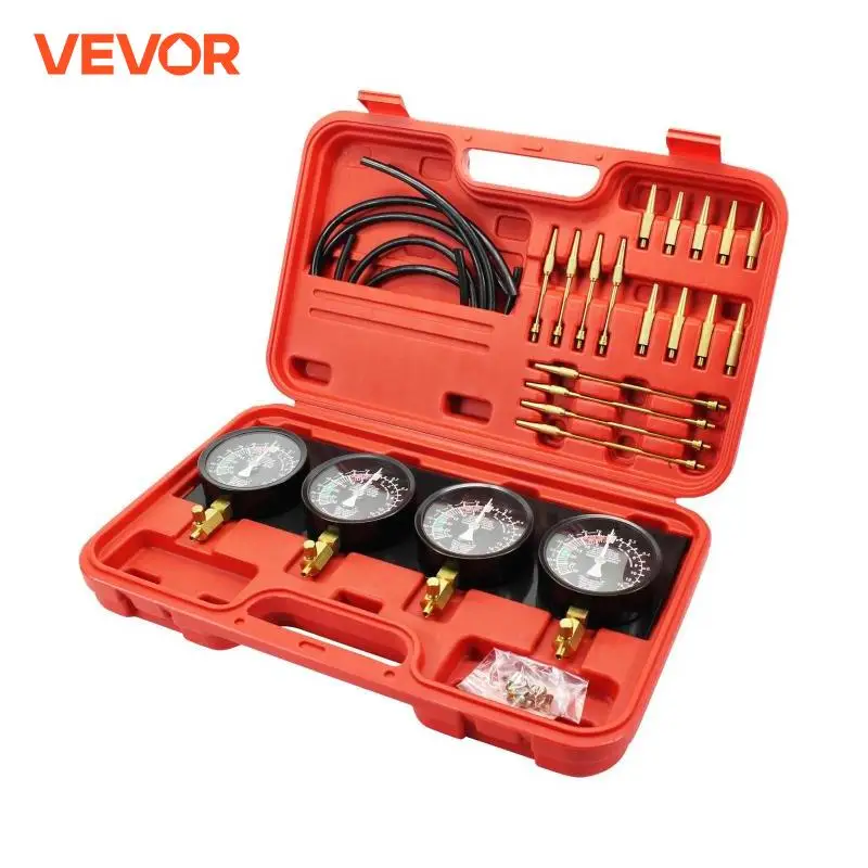 Vacuum Fuel Pump Repair Kit Fuel Vacuum Carburetor Synchronize Tool Set Rubber Hose