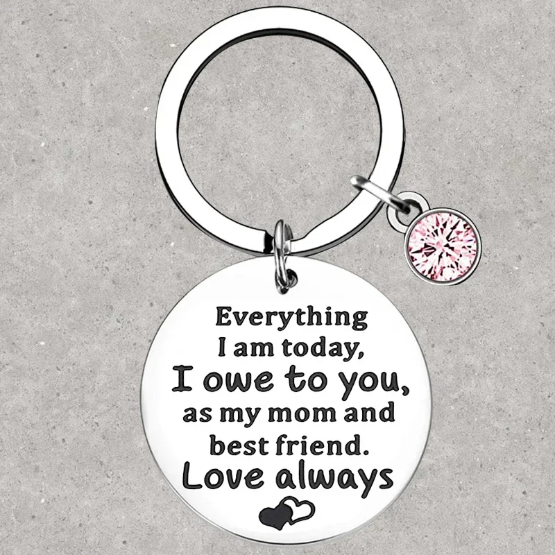 

Hot Mothers Day Gifts Keychain Appreciation Mama Key Rings Mother Gift Christmas Valentines Day Birthday Gifts Best Mom Ever