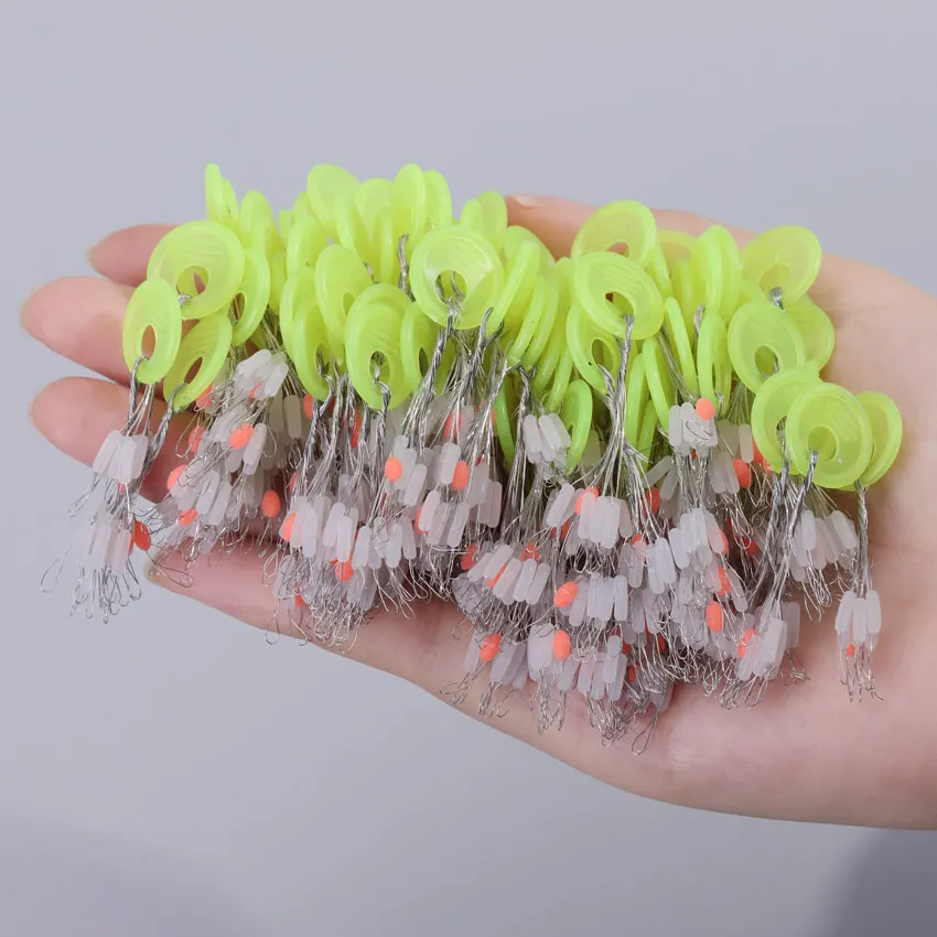 80PCS 10 Groups 8 In 1 Float Rubber Stopper Fishing Bobber Stopper