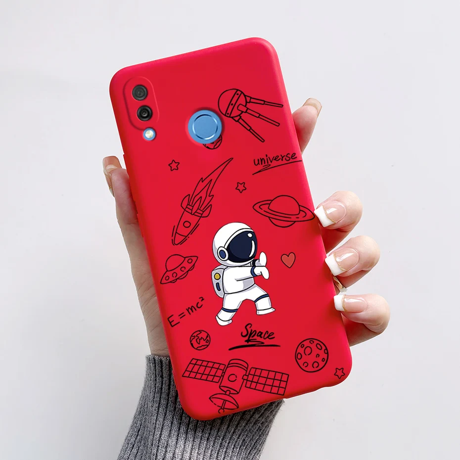 Cute Rabbit & Panda Painted Soft Silicon Cover for Huawei Honor Play 6.3
