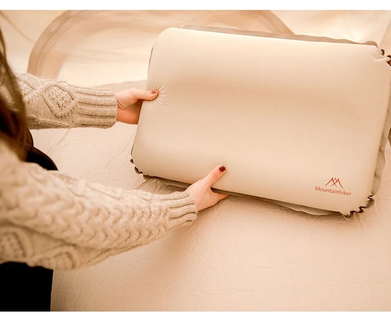 Description Picture 5 of itemMountainhiker Portable Self-Inflatable Camping Pillow 3D Ultralight Sponge Small Pillow Home Outdoor Camping Travel Pillow