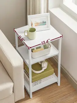 VASAGLE Side Table, Small End Table, Tall Nightstand For Living Room, Bedroom, Office, Bathroom 5