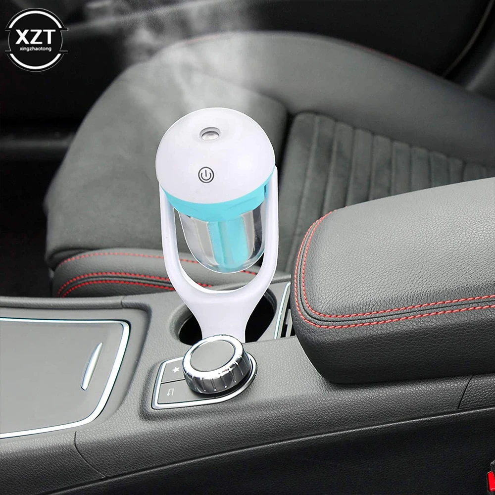 Mini 12V Car Steam Humidifier Air Purifier Aroma Diffuser Essential oil diffuser Car humidifier many Colors