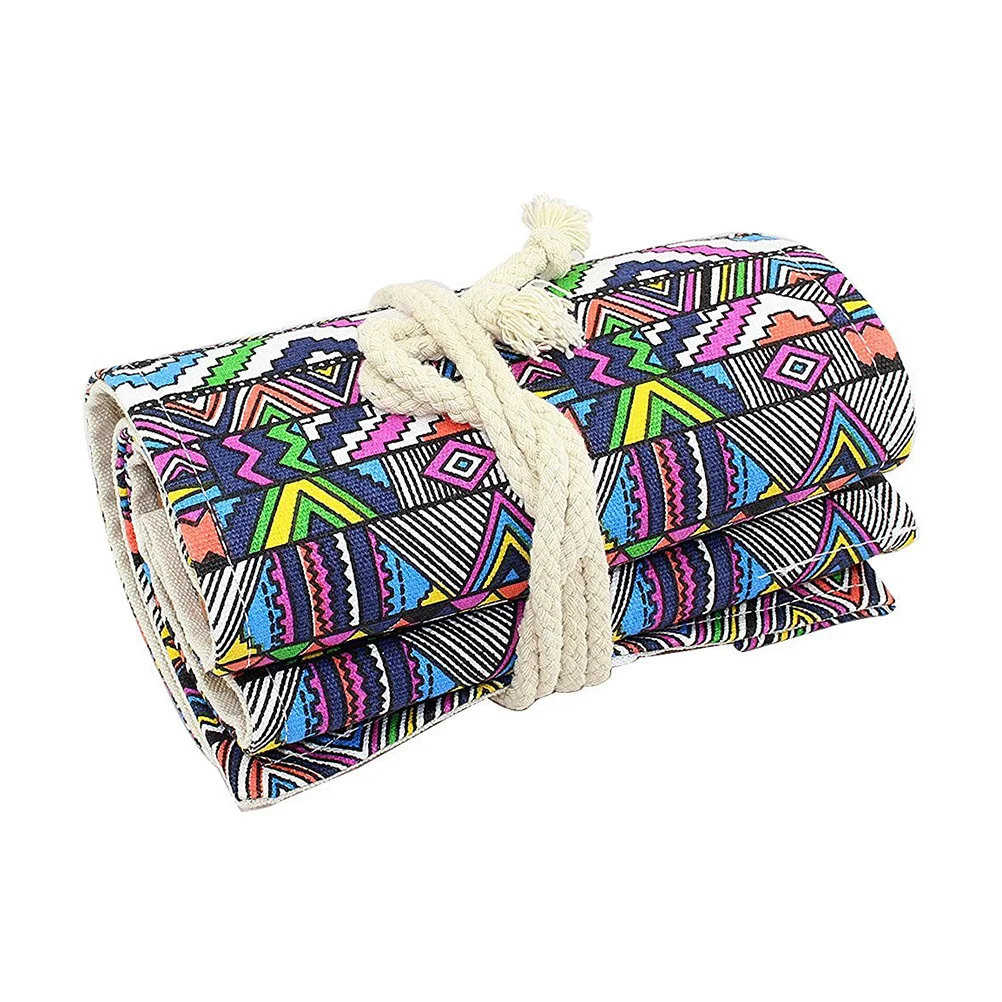 캔버스 홀더 72 슬롯 드로잉 연필 보관 연필 정리함 아티스트 선물 케이스