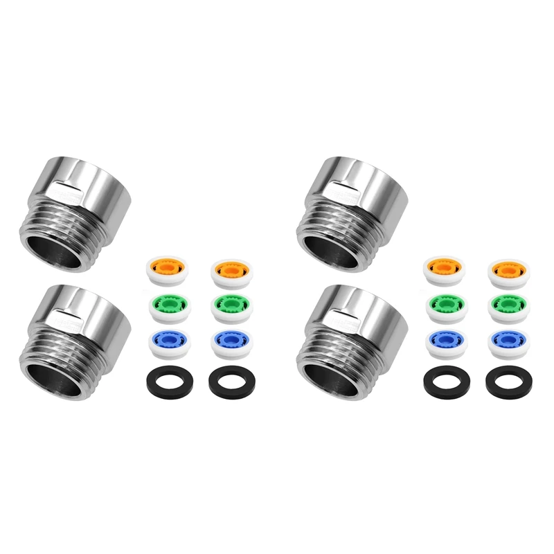 

Flow Restrictor Shower Water Saver For Shower, 4 Pieces Water Flow Restrictor Set D, Up To 70% Water Saving