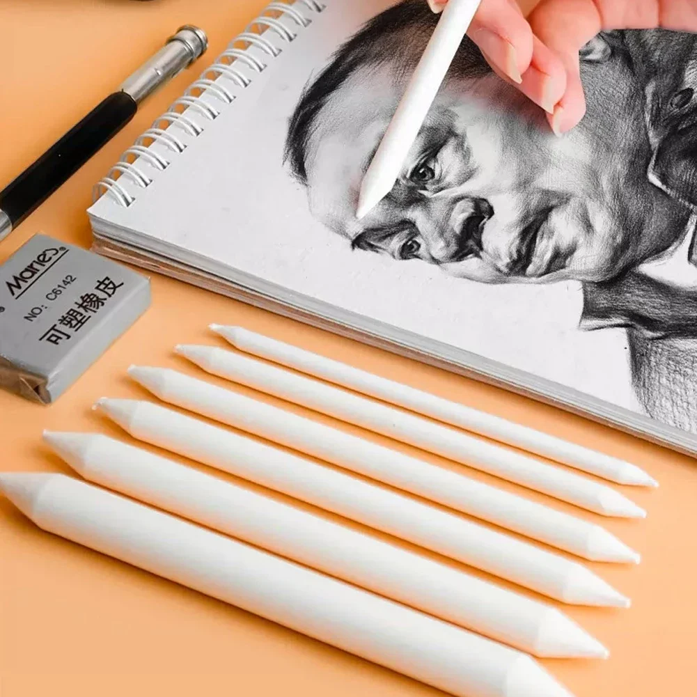 Blending Stumps and Tortillions Paper Art Blenders Sandpaper Pencil Sharpener Pointer for Artist Charcoal Sketch Drawing Tools 2