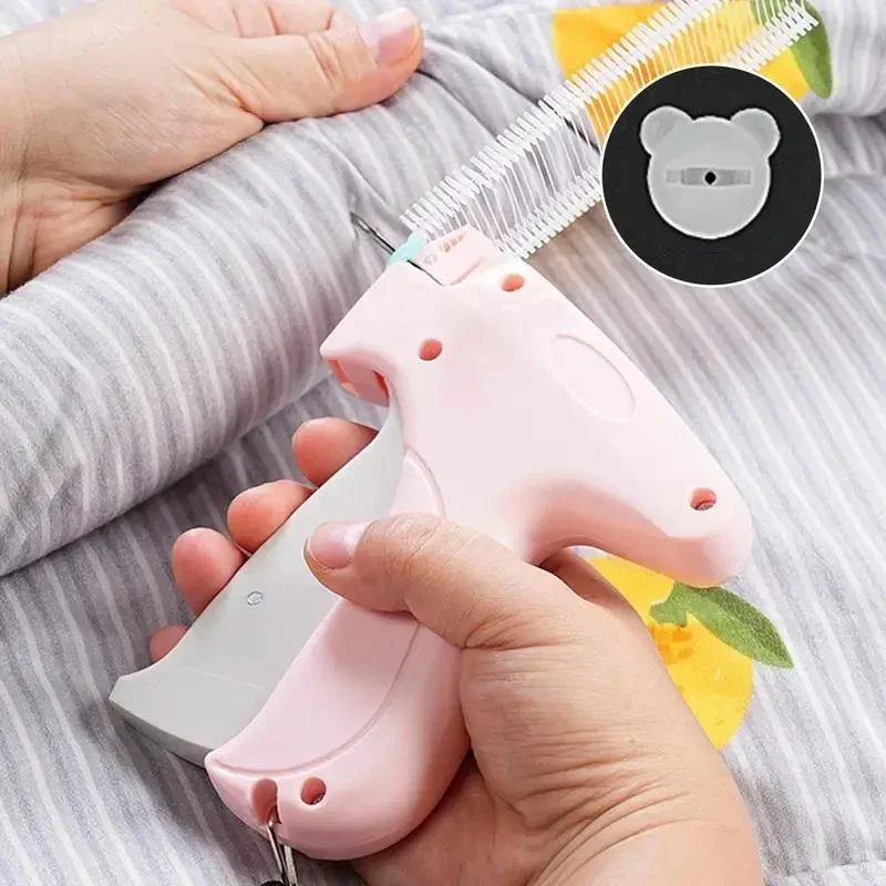 Description Picture 2 of itemQuick Clothing Fixer Garment Sewing Tool,Handheld Clothing Sewing Machine,Mini Stitch Hemming Gun for Clothes,Handheld Tag Guns