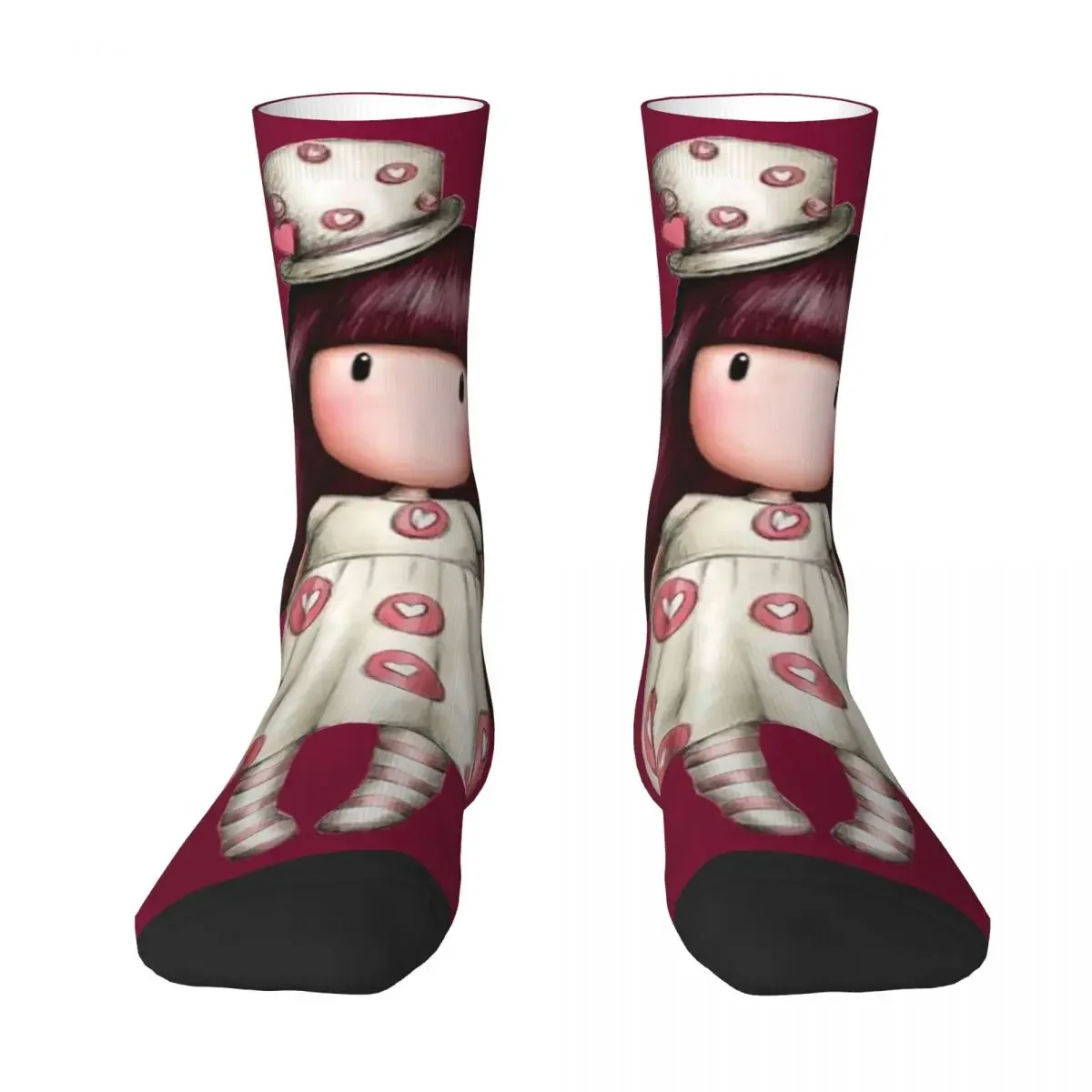 

Gorjuss Santoro, Hat Socks Harajuku High Quality Stockings All Season Long Socks Accessories for Unisex Birthday Present