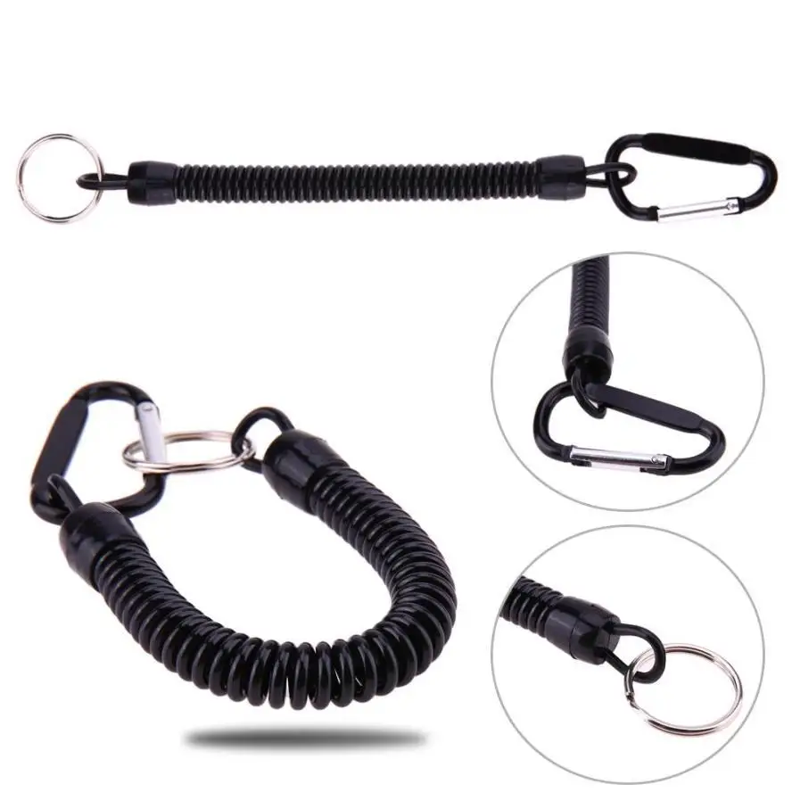 Tactical-tether-spring-rope-outdoor-hiking-camping-fishing-gear-anti ...