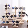 Multi Layers Wood Sunglass Display Racks Shelf Eyeglasses Show Stand Jewelry Holder for Multi Pairs Glasses Showcase Women WJ519 2
