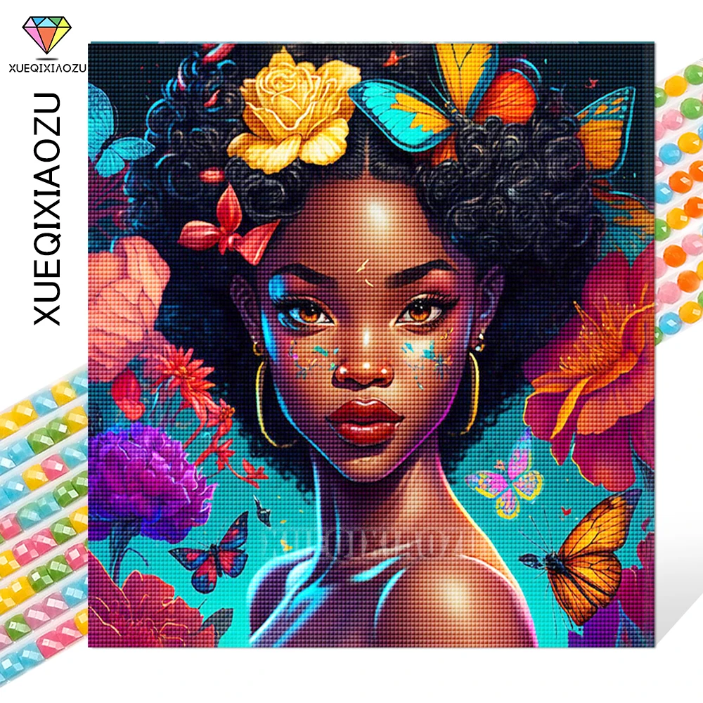 

Набор для алмазной вышивки «бабочка»