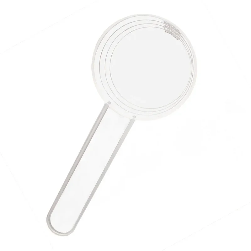 Kitchen Measuring Spoons Measuring Spoon Set 20g Spoon Individually Packaged 40ml Flat-bottomed Measuring with Scale Transparent Plastic
