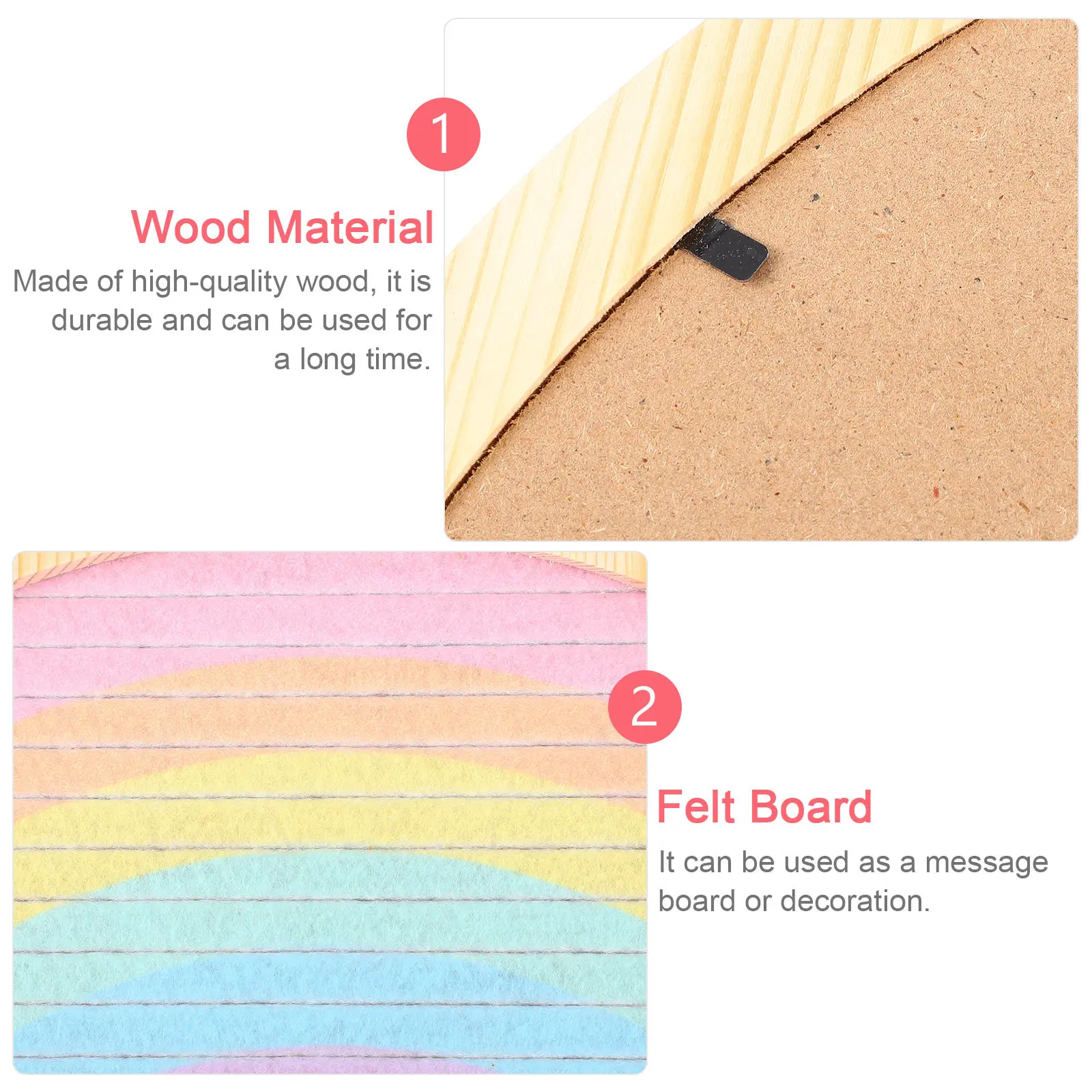 1 세트 펠트 레터 보드 DIY 메시지 보드 경량 간편 사용 홈 오피스 장식 DIY 레터 보드 펠트 메시지 프레임