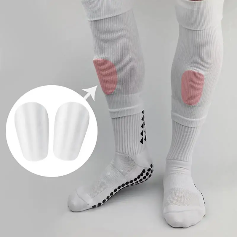 Mini Leg Guards For Football 2pcs Shockproof Mini Shin Guards For Football Portable Protective EVA Foam Soccer Training Supplies
