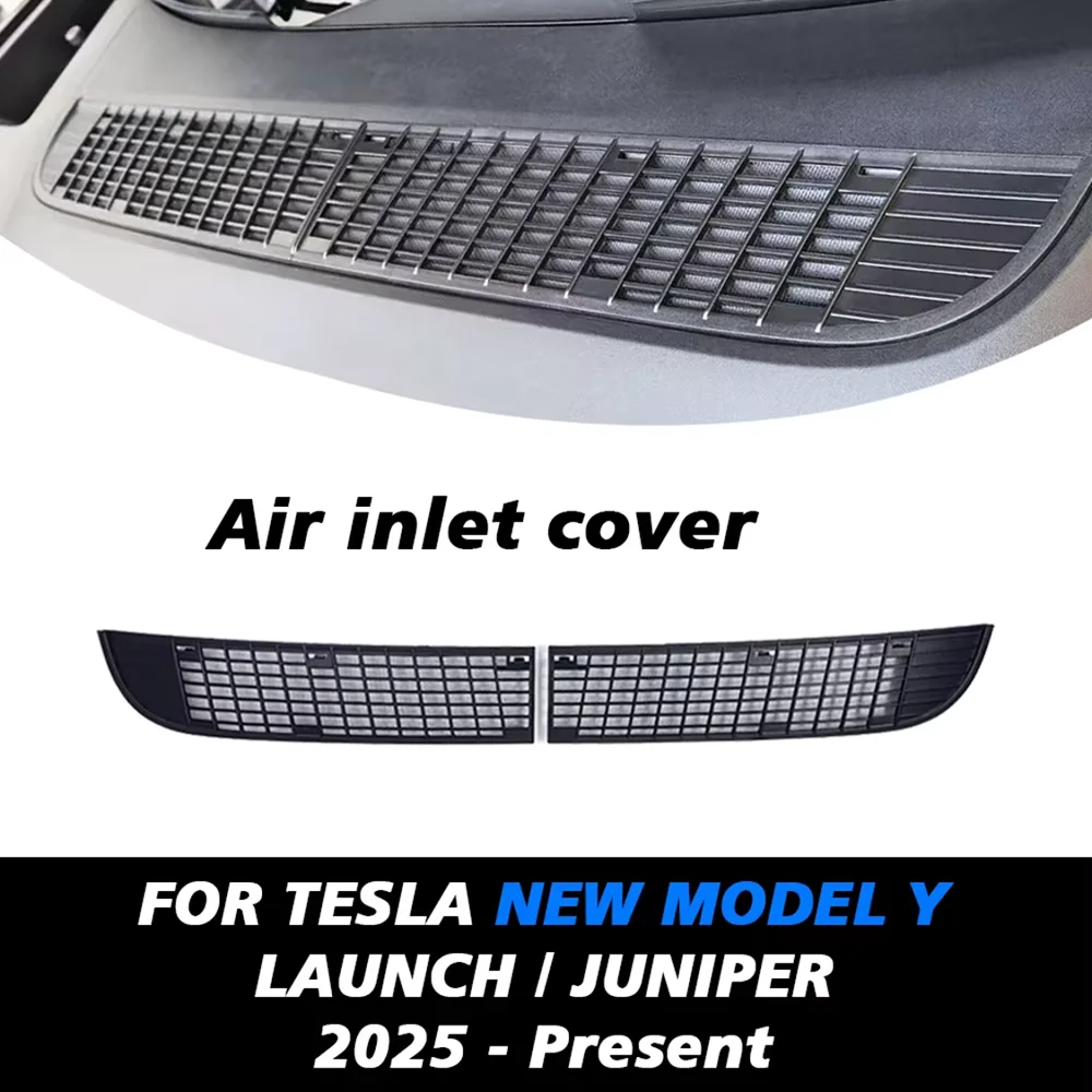 TESY Für Tesla Model Y L YL / Y Launch Juniper Innerer Lüftungsgitter Unterer Stoßfänger Anti-Insekten-Netz Lufteinlass Staubschutzabdeckung – Detail 26