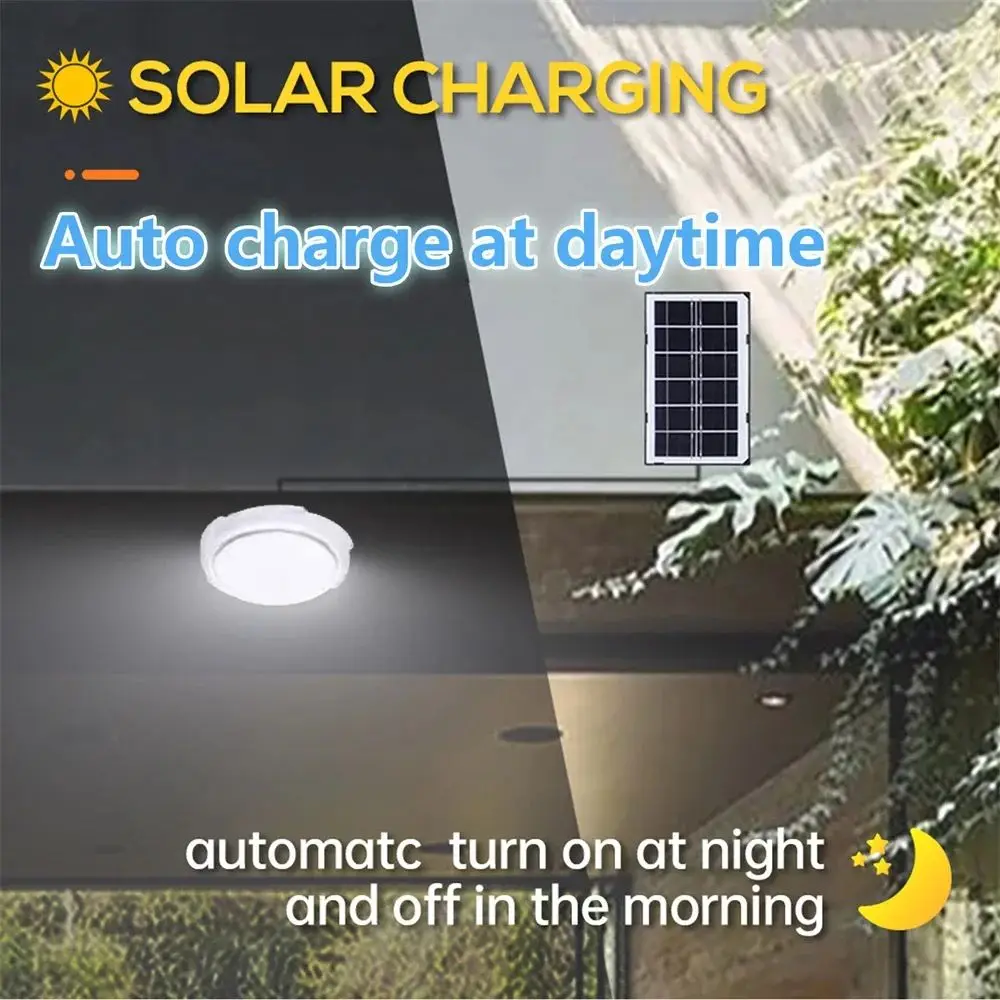 Description Picture 4 of itemOutdoor LED Light Solar Lights Home Garden Pandent Ceiling Light Corridor Lamp 100W/60W