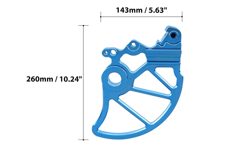 2016-2025 Für Husqvarna 701 Enduro Vorderer und Hinterer Bremsscheibenschutz KTM 690 Enduro R 2014-2025 GasGas 700 ES 2022 2023 2024 2025 – Detail 22