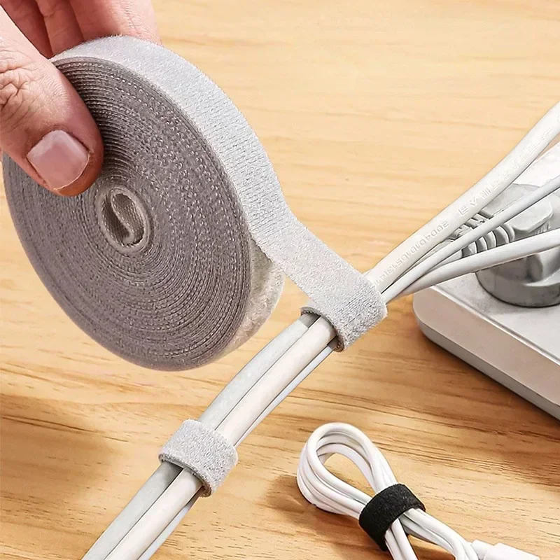 

5M Organizer Cable Management Wire Winder Tape Earphone Mouse Cord Protector