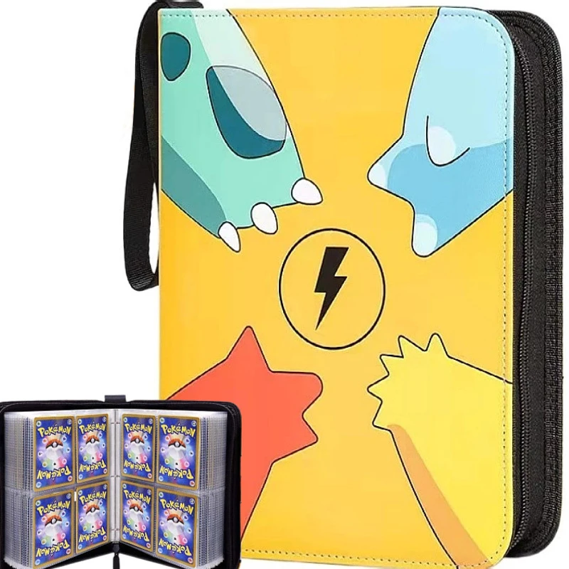 Porte-cartes Pokémon Gx Vmax Ex En Pu, Album De Collection, Dossier De  Jouets, Support De 400 Pièces - Jeu Cartes De Collection - AliExpress