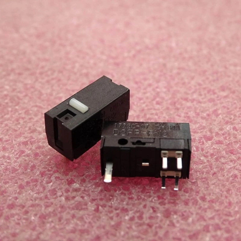 2Pcs Mouse Micro Switch Button Strike Light Microswitch D2FP-FN2 for Asus ROG Gladius III AimPoint 36K 80 Million