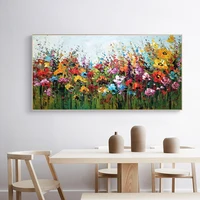 Abstract Flower Canvas Painting Modern Nordic Wall Art Poster Prints Pictures for Living Room Home Decoration Gifts 4