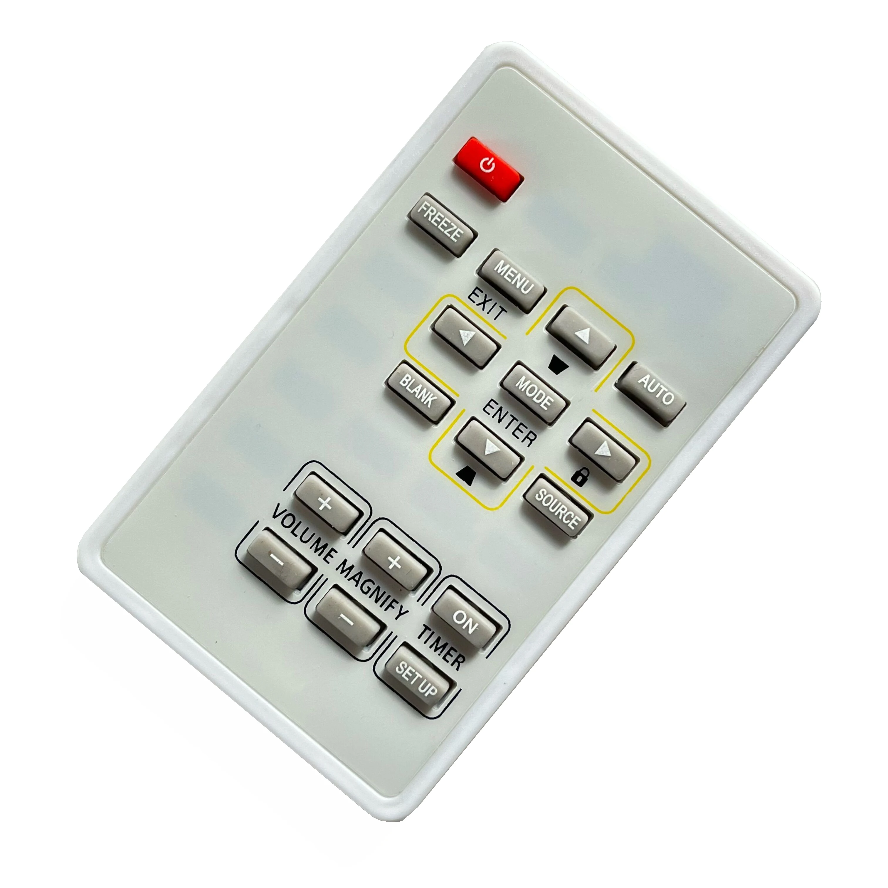 Telecomando Sostitutivo EX200REM Per Proiettori Mitsubishi: Compatibile Con ES200U, EW270U, EX200U, EX320U E Molti Altri – Con Batteria CR2025 Inclusa