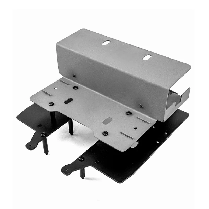 Stainless Steel Second Floor Platform Set for Tamiya 1/14 RC Truck Scania 770s Tractor Trailer LESU DIY Parts 2