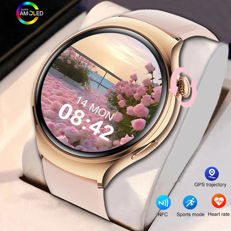 2024 1.27 Pollici Grande Schermo Ladyes Smartwatch Donna Smart Watch M11 Bluetooth Call Sport Fitness Tracker Nfc Per Xiaomi