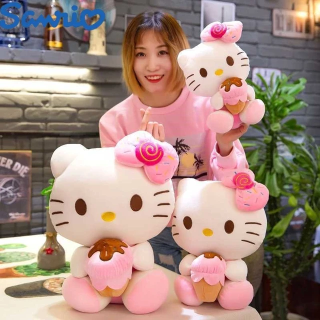 Kawaii Anime Plush Toys para Crianças, boneca de pelúcia, presente