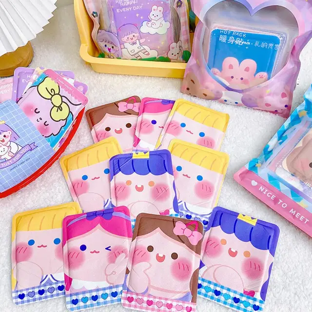 10 Darabos Új Testmelegítő Matricák Hordozható Láb Meleg Aranyos Tartás Téli Kültéri Kéz Derék Melegítő Foltok - Image 3