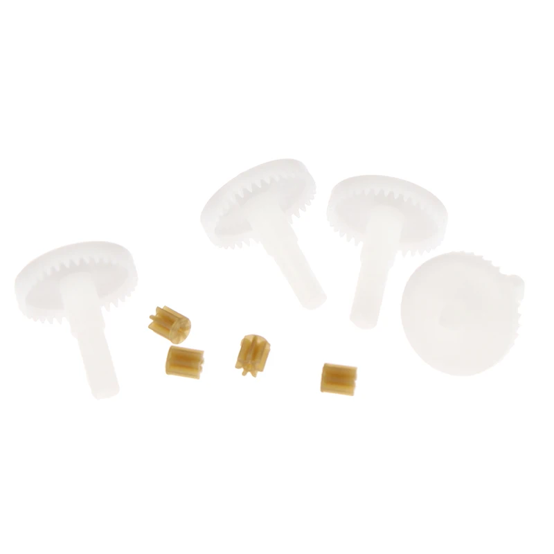 Gros plan sur un engrenage du kit de remplacement pour drone E88 Pro