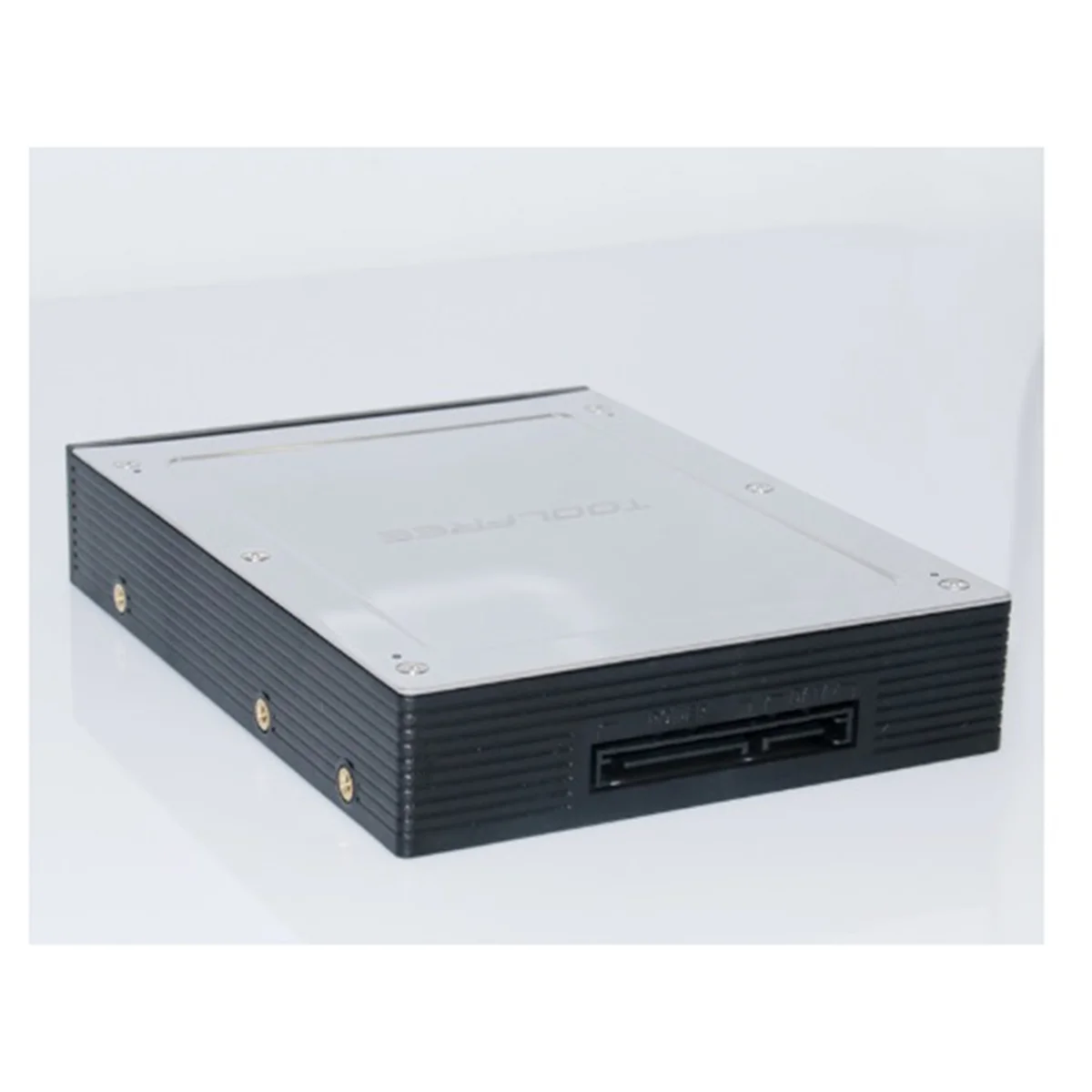 Hot sale 2.5 Inch to 3.5 Inch Internal Floppy Bay SATA III 6Gbps Tray-LESS Mobile Rack for 2.5 HDD SSD Hard Drive Backplane