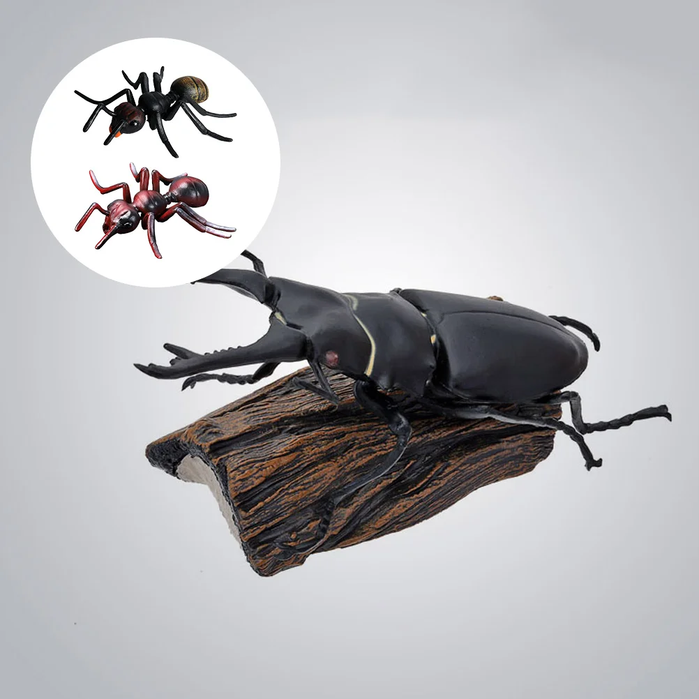

2 Pcs Ant Toy Simulation Ant Model Children's Educational Toys for Kids