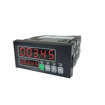 Indicatore sensore di pesatura Unità display trasduttore Strumento di acquisizione ad alta velocità con doppio segmento a 5 cifre per cella di carico