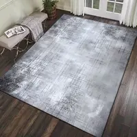Modern Abstract Carpet Light Gray Carpets for Living Room Hall 200x300cm Large Area Rug Washable Bedroom Decoration Floor Mat 2