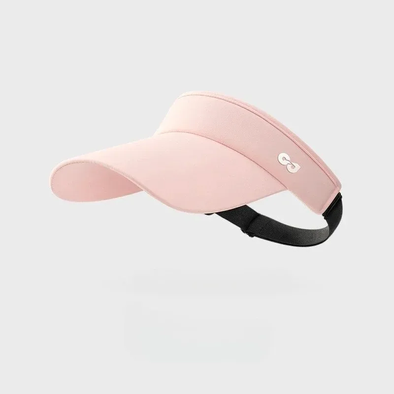 New Summer Outdoor Sports Anti-UV Breathable Folding Large Head Surround Empty Top Hat