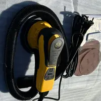 Ponceuse orbitale électrique professionnelle, broyeur métallique, Machine pour le travail du bois, outils d'angle primaire, polisseuse à main universelle 2