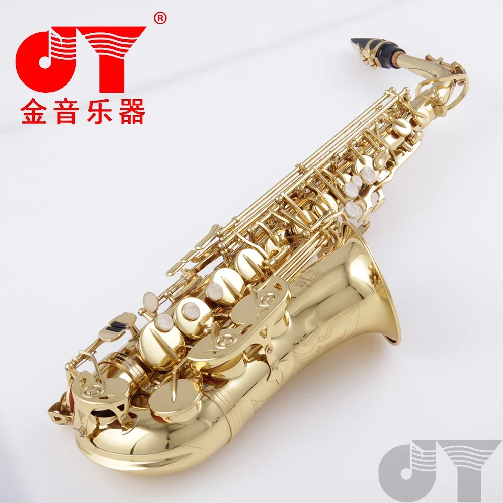 Hot Sale JinBao Gold Lacquer Brass EB alto Saxophone
