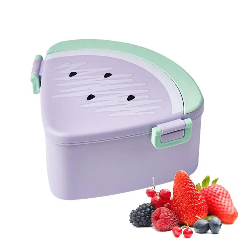 

Ланч-бокс Bento с 3 отделениями, милый Ланч-бокс для бенто, герметичный Портативный Ланч-бокс для школы и работы