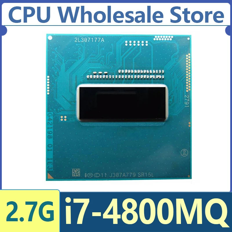 インテル Intel Core i7-4800MQ Processor  (6M Cache up to 3.70 GHz) SR15L CPU qqffhab Intel Core i7-4800MQ 3.7 GHz Processor BX80647I74800MQ B&H Photo