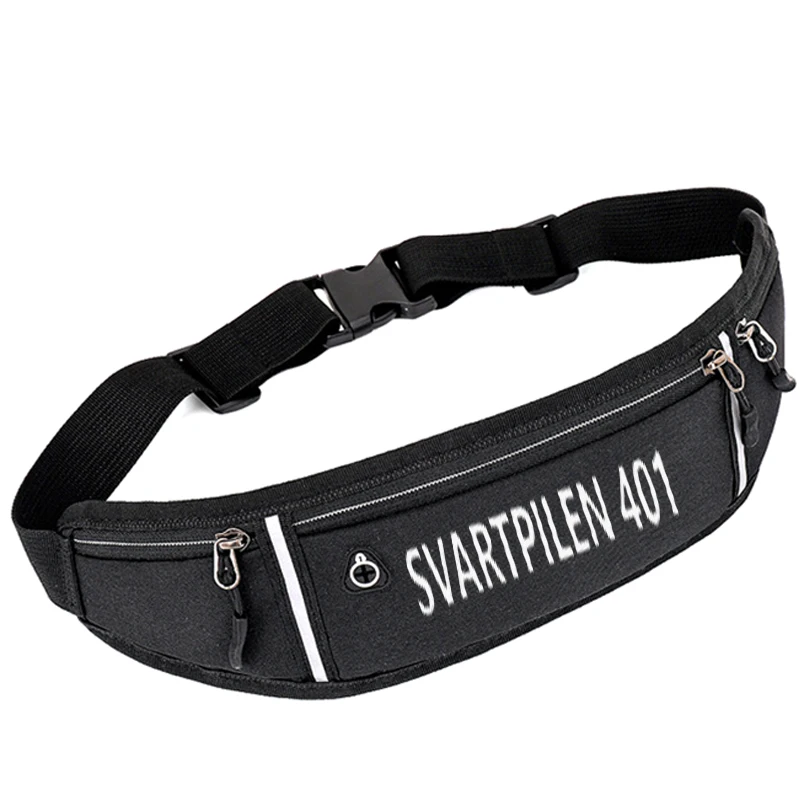 For Husqvarna Svartpilen/Vitpilen 4 Logo Waist Pack Belt Hip Bum Slant Back Bag Chest Bag Male Motorcycle Riding Antitheft Purse