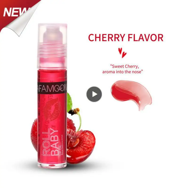 

Moisturizing Lip Balm Long-lasting Moisturizing Anti-fouling Lip Oil Gloss Finish Moisturizing Walking Bead Lip Oil Lip Makeup