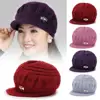 Fashion Hat Plush Knitted Wind Ear Guard Solid Plush Autumn Wool Warm Old Color Hat Winter Hat And Simple Cotton Lad X2D9 1