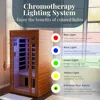 Dynamic Saunas Home Sauna with Infrared Lighting for up to 2 People, Saunas for home,  portable sauna room 6