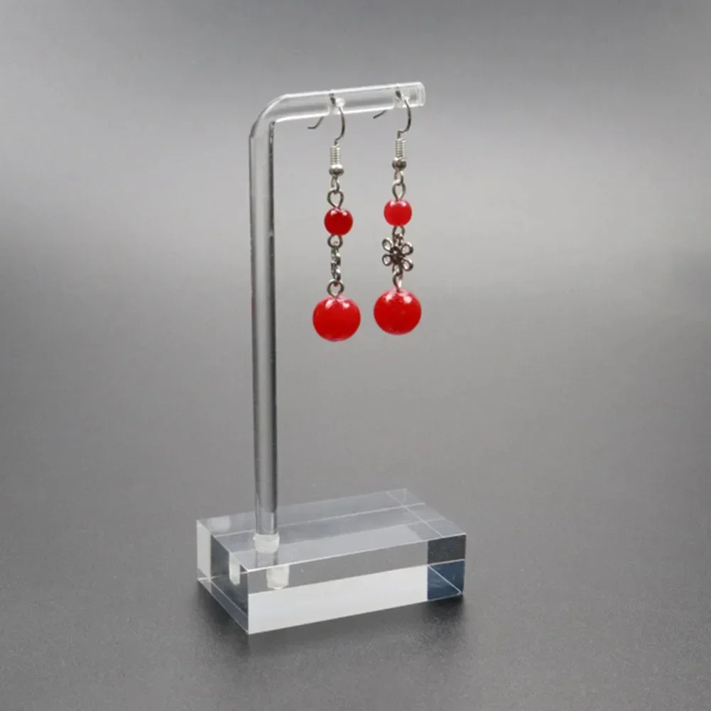 Clear Acrylic Earring Display Stand Jewelry Hanging Showing Case Earring Organizer Earring Holder Jewelry Showcase Display Stand 3