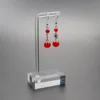 Clear Acrylic Earring Display Stand Jewelry Hanging Showing Case Earring Organizer Earring Holder Jewelry Showcase Display Stand 3